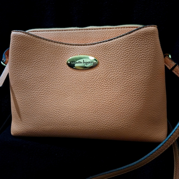 Nanette Lepore Peach Color Shoulder/Crossbody Bag - Picture 12 of 16